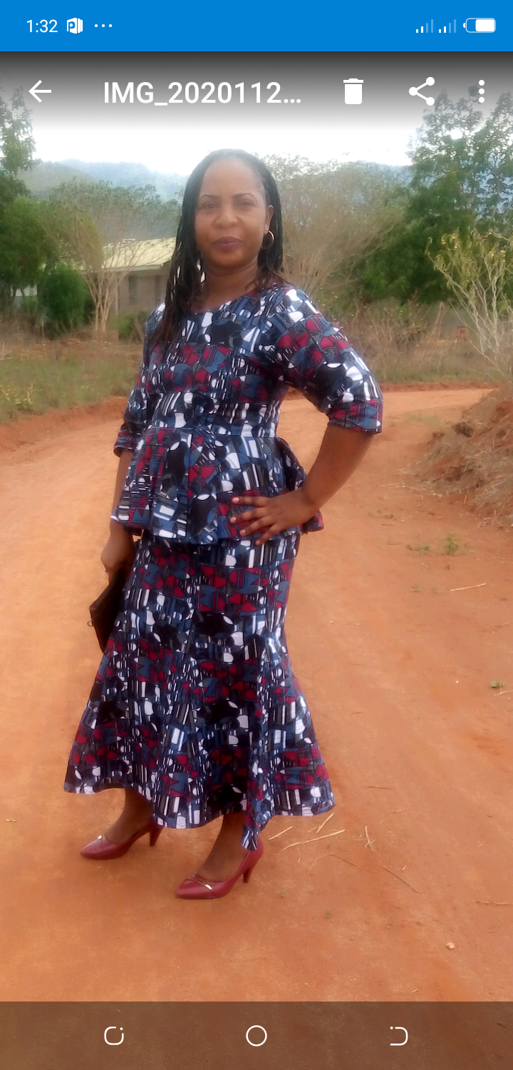 Mom dressed up