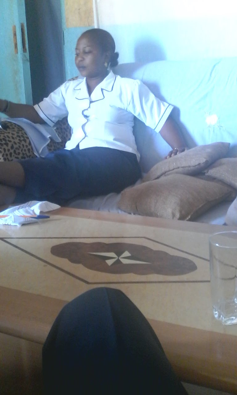 Mom after a long shift